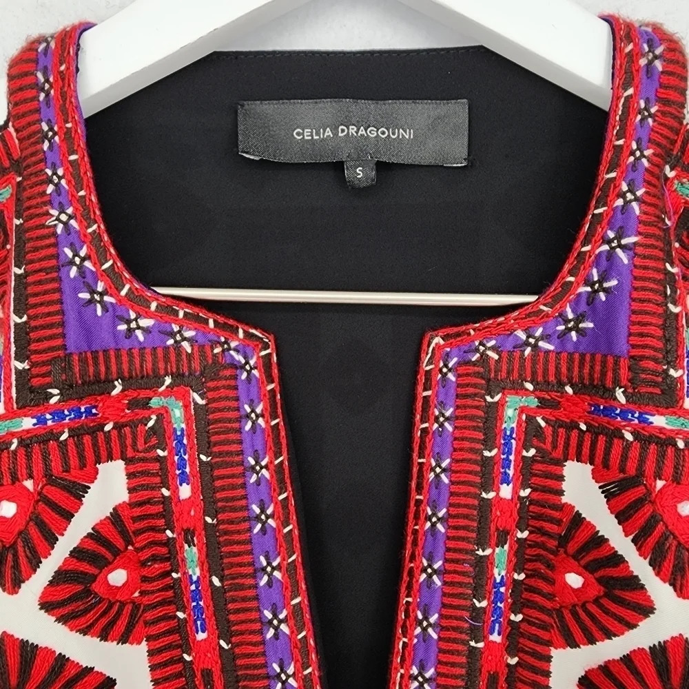 Celia Dragouni Embroidered Maxi Dress - Picture 3 of 9